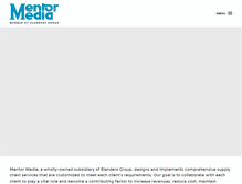 Tablet Screenshot of mentormedia.com